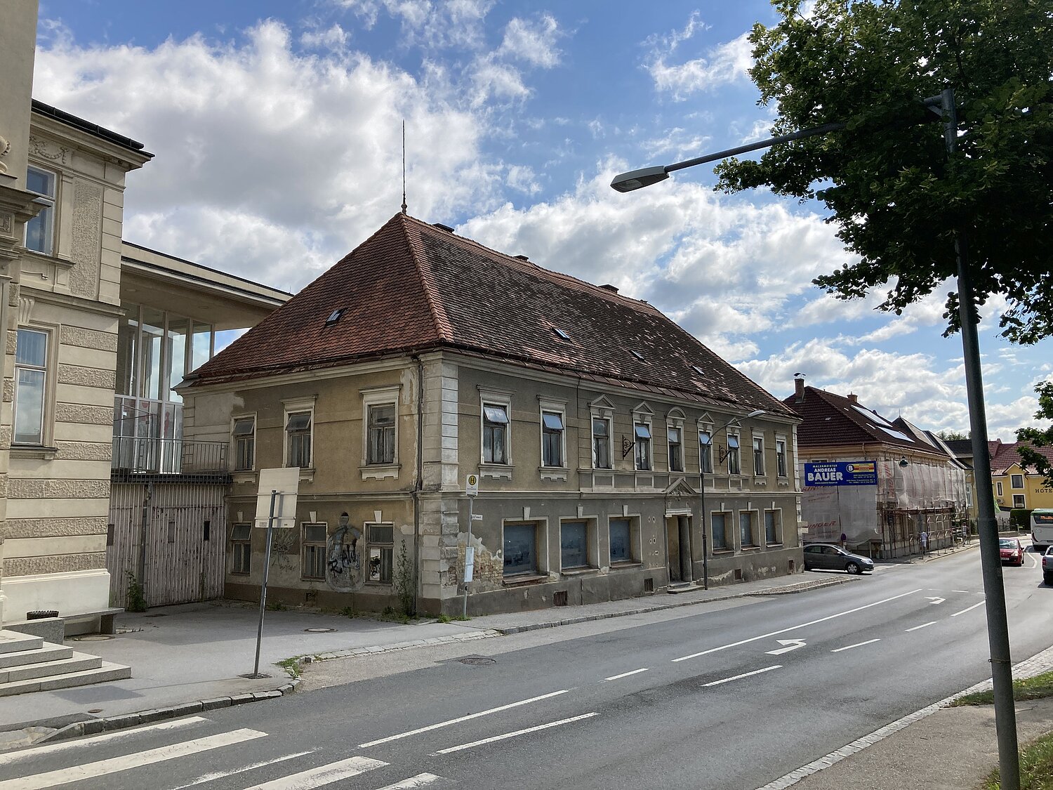 Gebäude vor der Renovierung